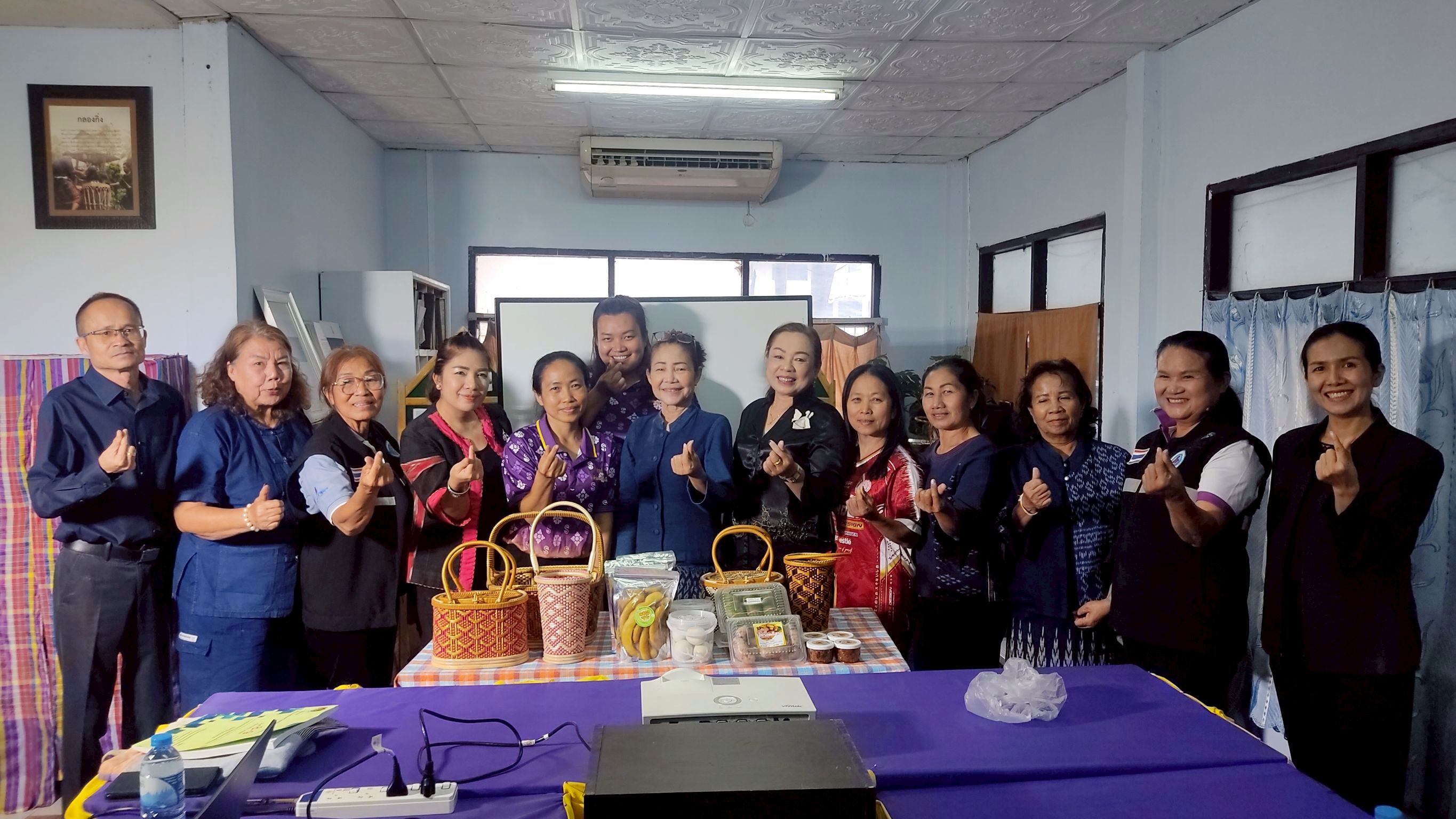 พช.ดอนตาล จัดประชุมเชิงปฏิบัติการโครงการพัฒนาศักยภาพเครือข่ายกลุ่มอาชีพ และผู้ผลิต ผู้ประกอบการหนึ่งตำบลหนึ่งผลิตภัณฑ์ระดับอำเภอ