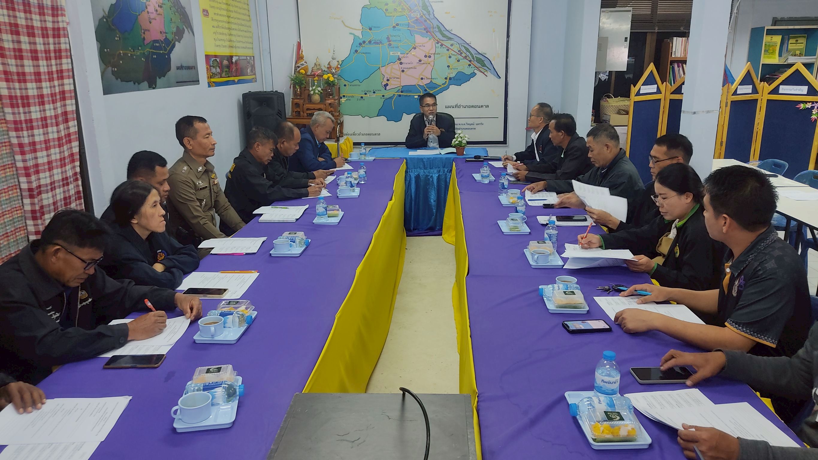 พช.ดอนตาล : นำเสนอผลและรับรองคุณภาพข้อมูลความจำเป็นพื้นฐาน (จปฐ.) ระดับอำเภอ ปี 2569