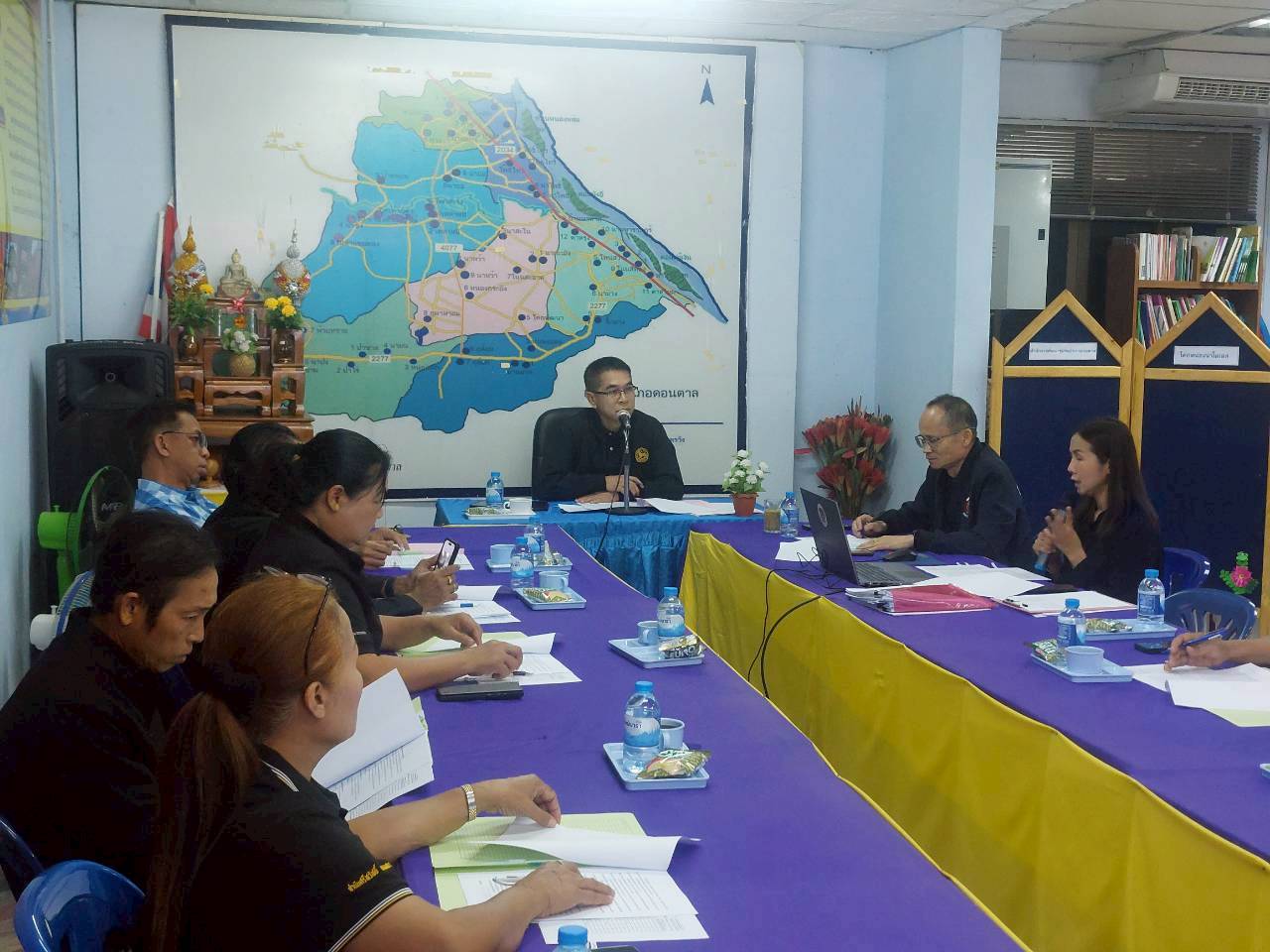 อำเภอดอนตาล ประชุมคณะอนุกรรมการกลั่นกรองและติดตามการดำเนินงานกองทุนพัฒนาบทบาทสตรีอำเภอ ครั้งที่ 2/2569