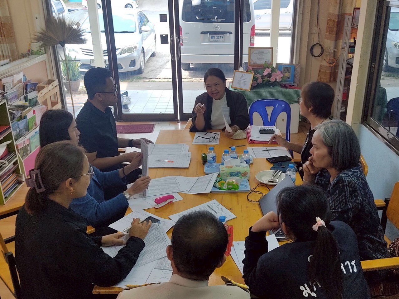 พช.ดอนตาล ร่วมติดตามการดำเนินงานกองทุนบทบาทสตรี 