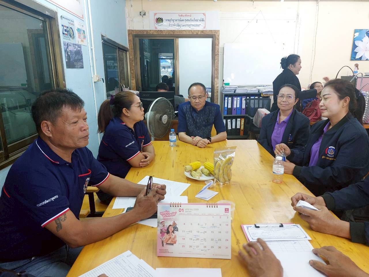 พช.ดอนตาล ดำเนินการประชุมผู้นำอาสาพัฒนาชุมชน (ผู้นำ อช.) ไตรมาส ๒/๒๕๖๙