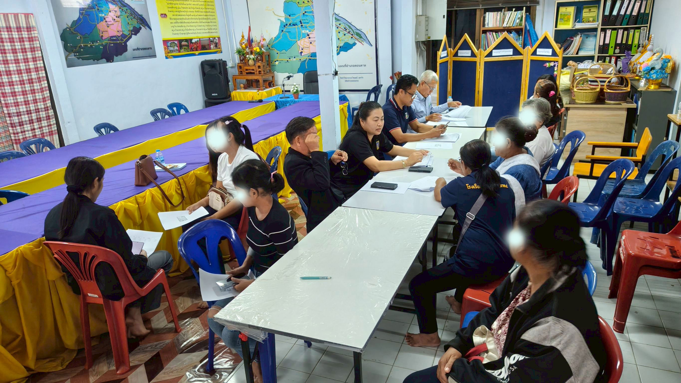 พช.ดอนตาล ร่วมกับ ยุติธรรมจังหวัดมุกดาหาร ดำเนินการไกล่เกลี่ยสมาชิกค้างชำระเงินกองทุนพัฒนาบทบาทสตรี