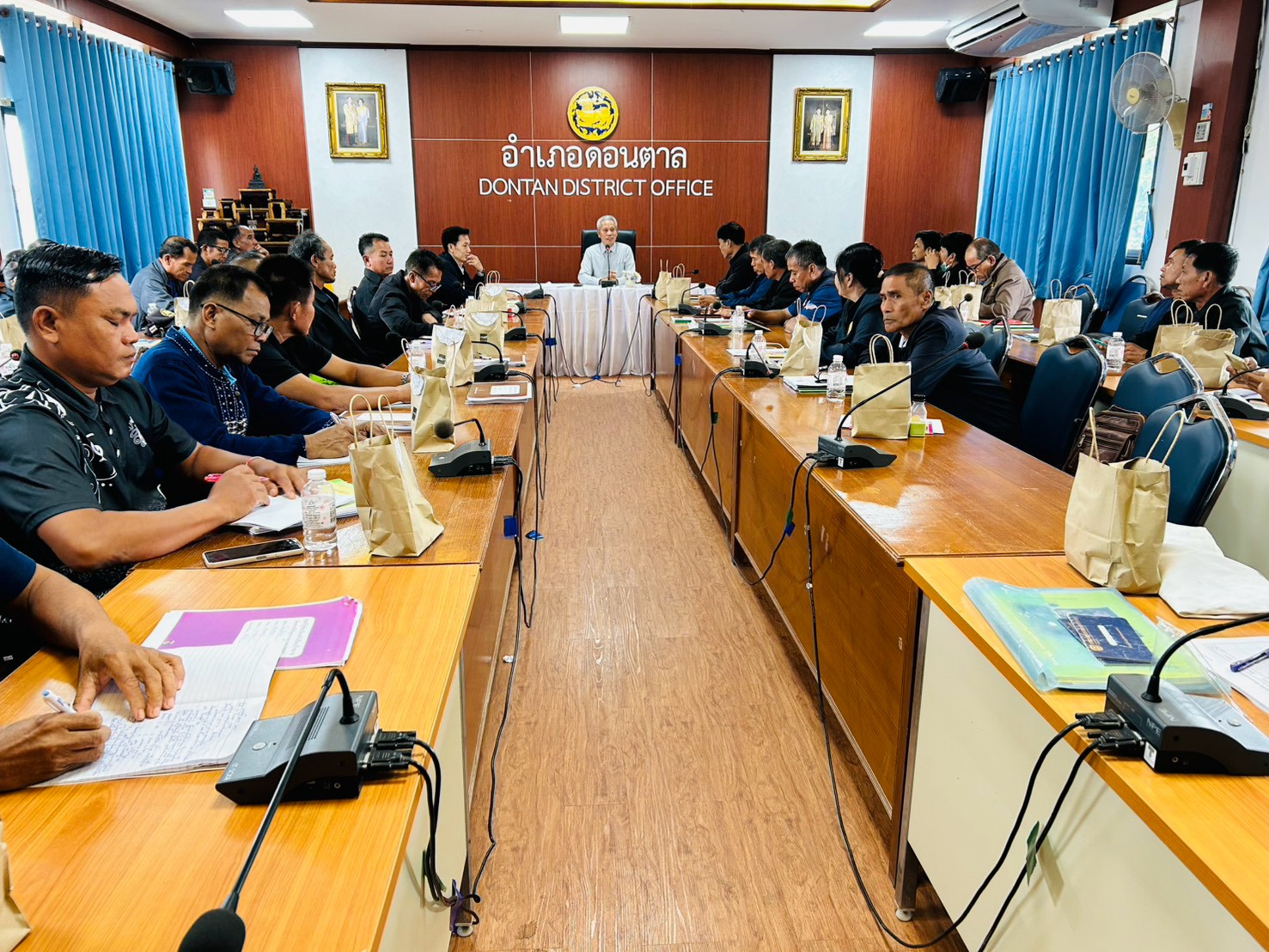 พช.ดอนตาล ดำเนินโครงการประชุมเชิงปฏิบัติการส่งเสริมทักษะการบริหารจัดการกองทุนชุมชน ตามหลักธรรมาภิบาล ระดับอำเภอ